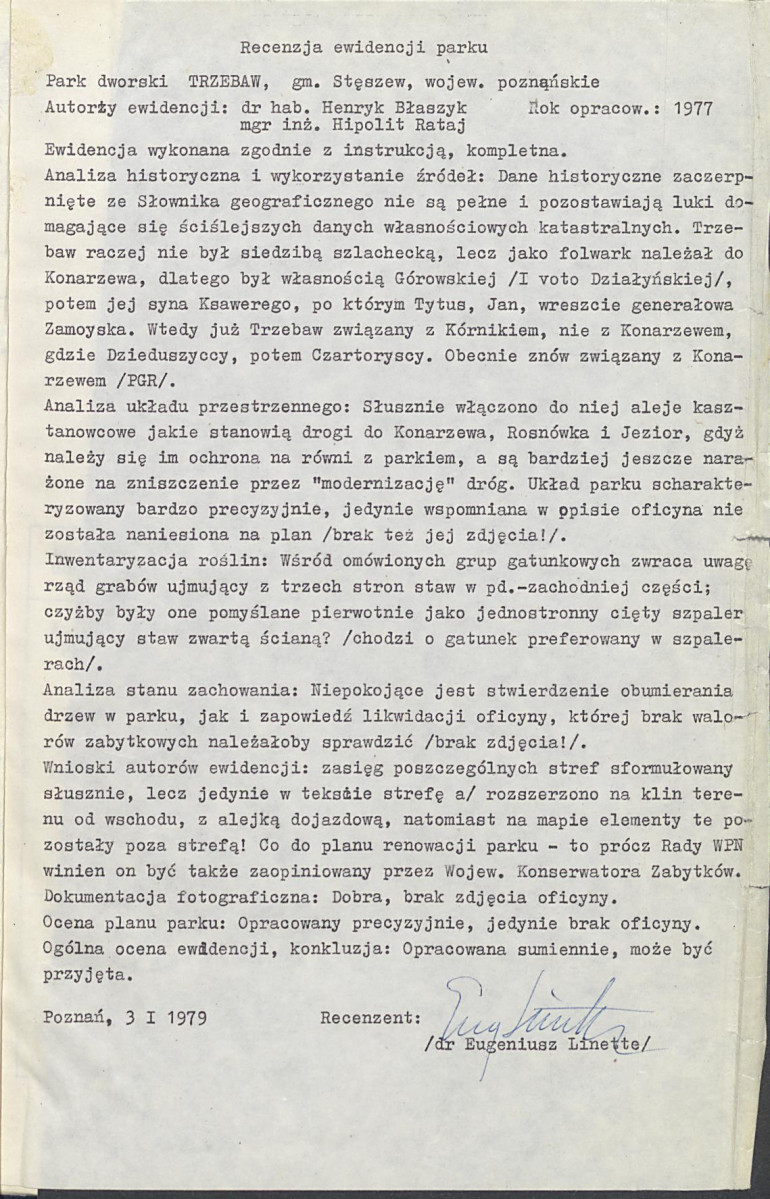 EP - Ewidencja parkowa, skan nr 4