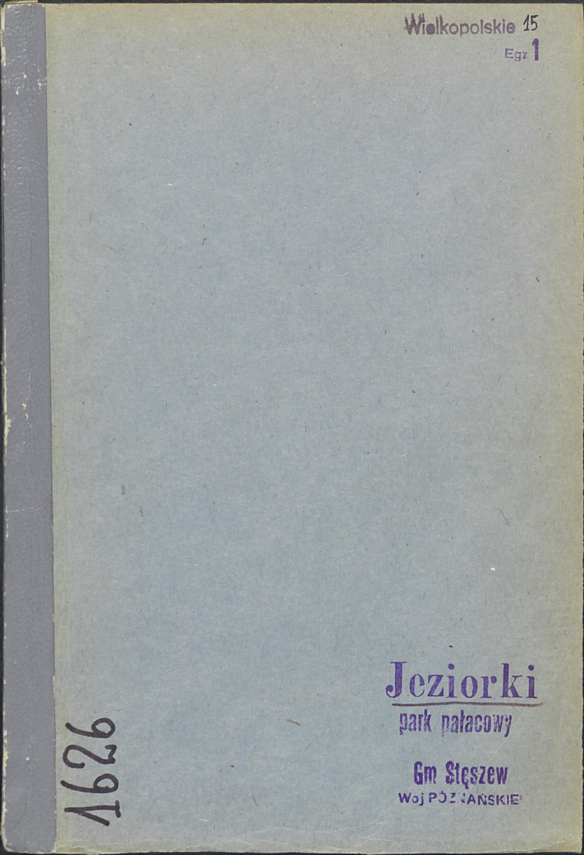 EP - Ewidencja parkowa, skan nr 1