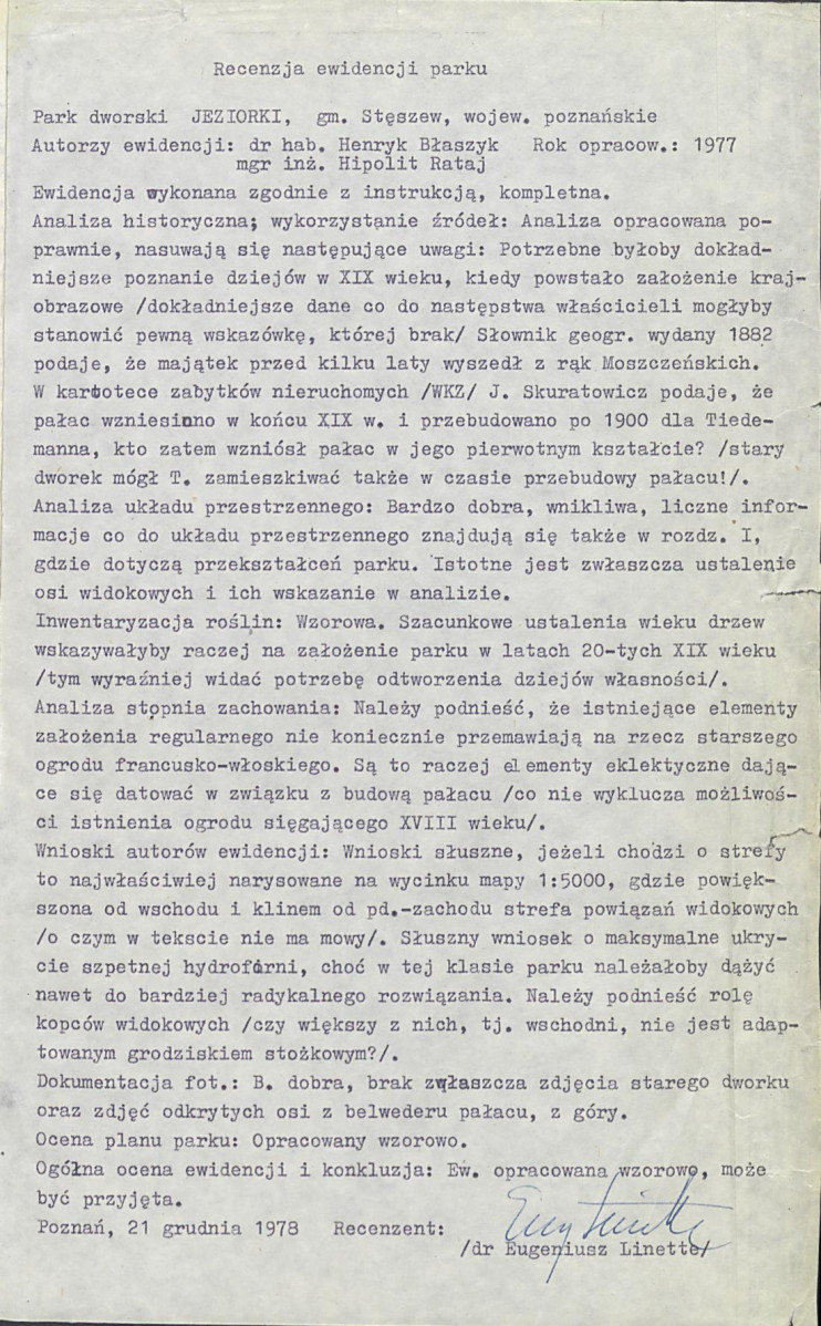 EP - Ewidencja parkowa, skan nr 4