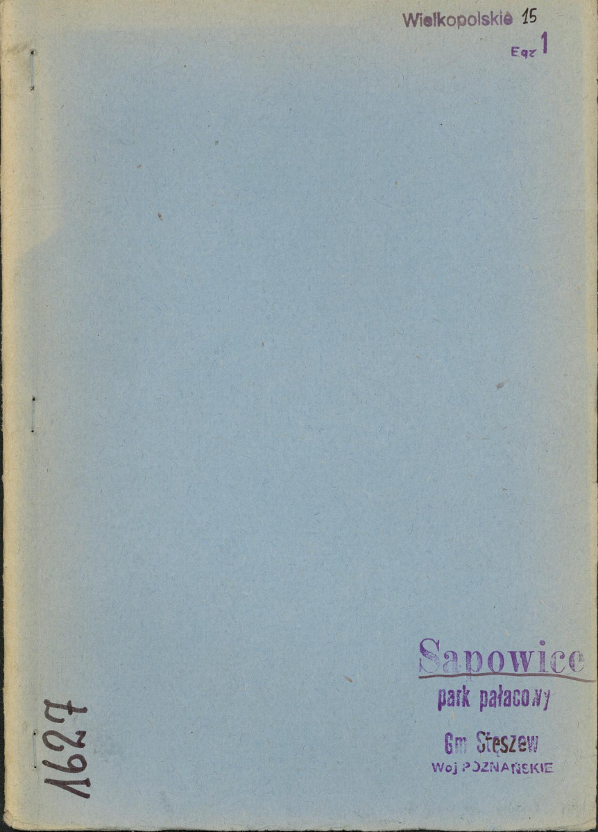 EP - Ewidencja parkowa, skan nr 1