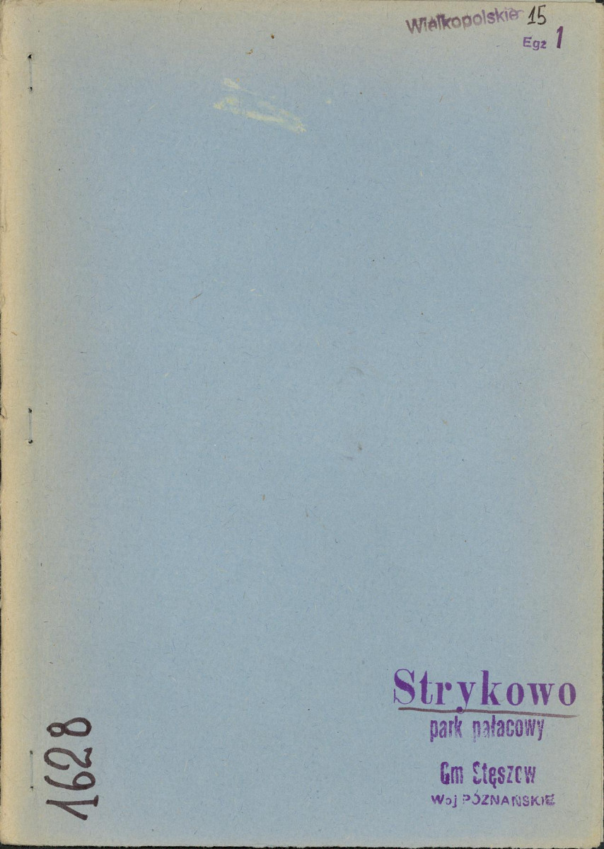 EP - Ewidencja parkowa, skan nr 1