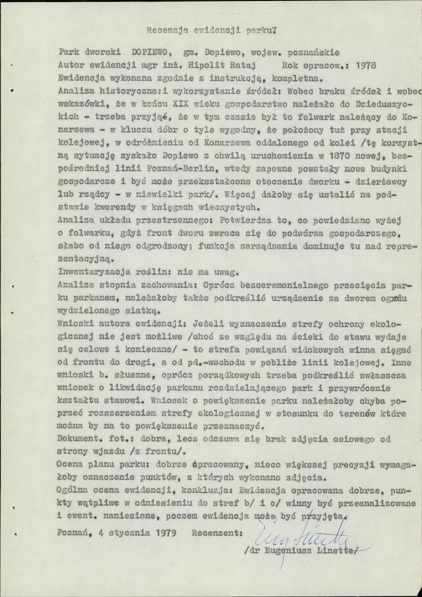 EP - Ewidencja parkowa, skan nr 6