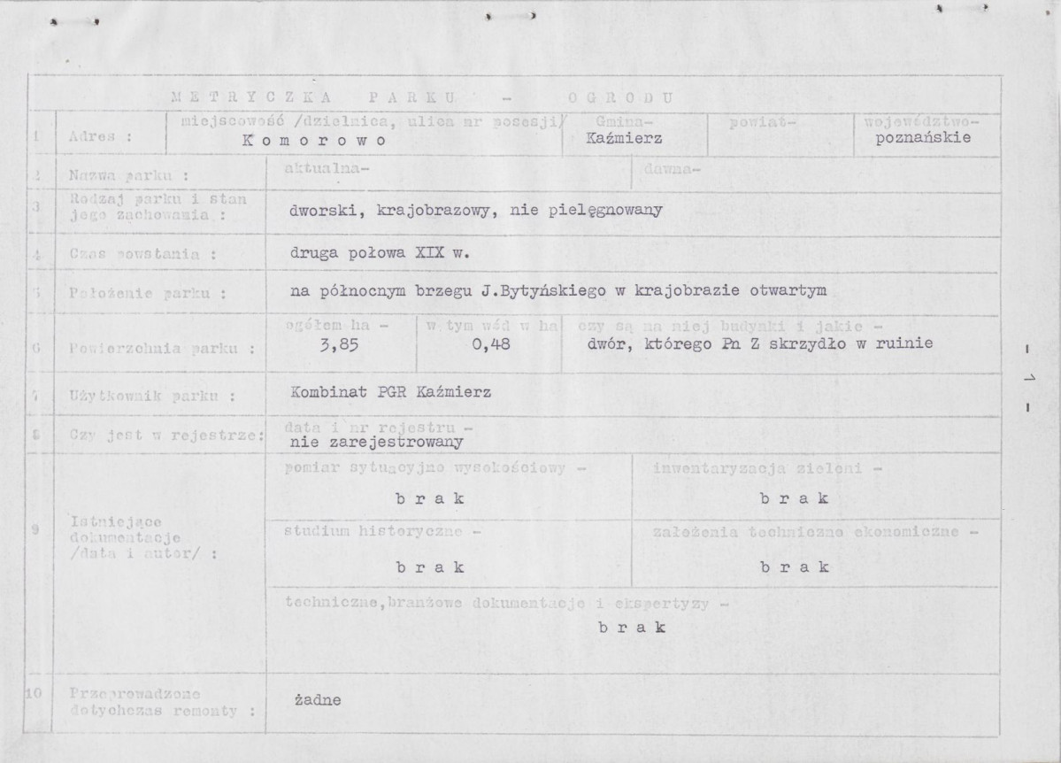 Ewidencja parkowa, skan nr 6