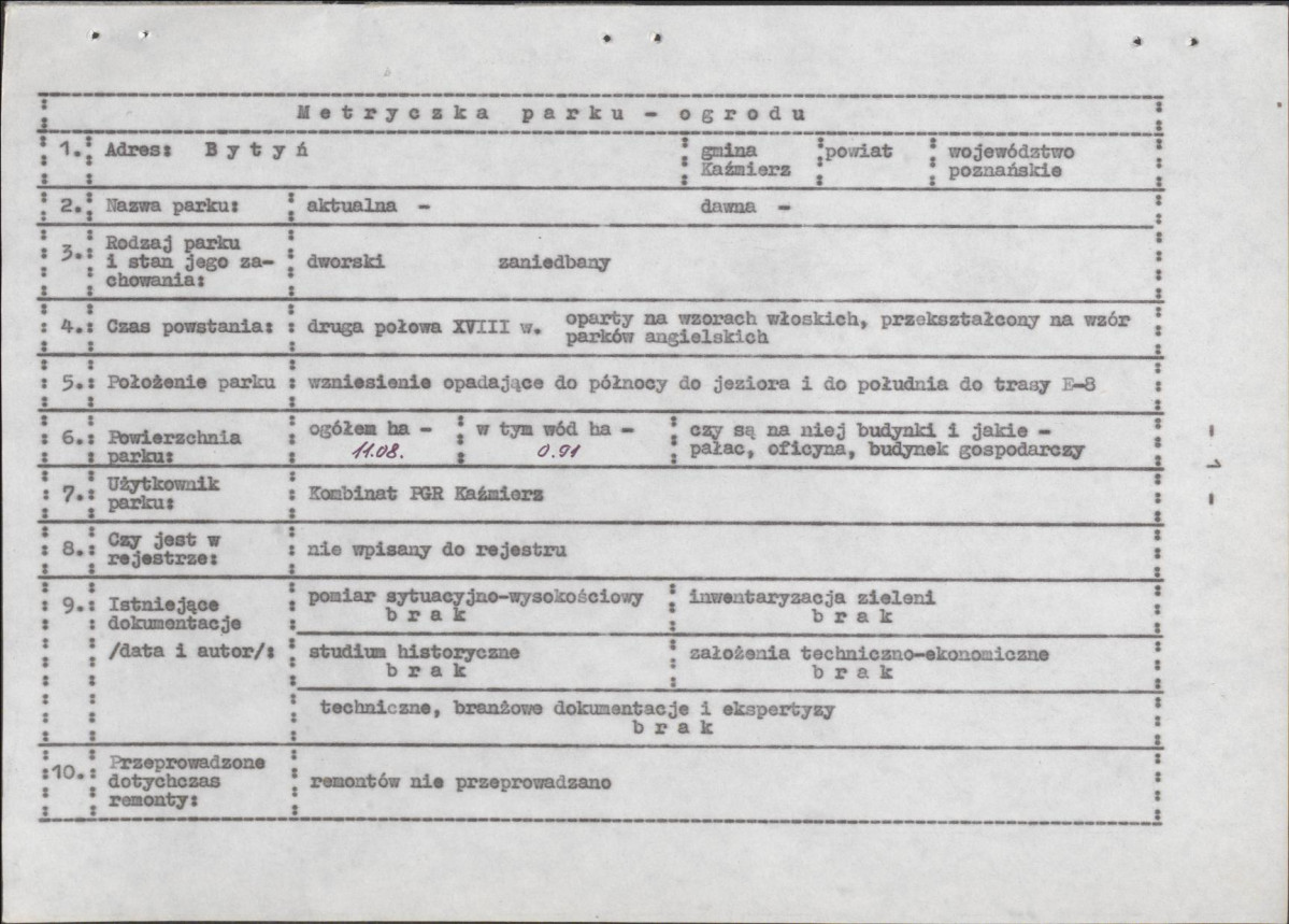 Ewidencja parkowa, skan nr 6