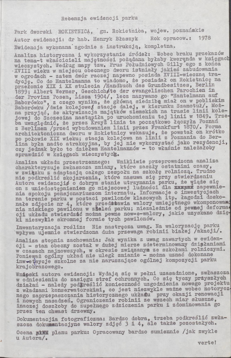 EP - Ewidencja parkowa, skan nr 5
