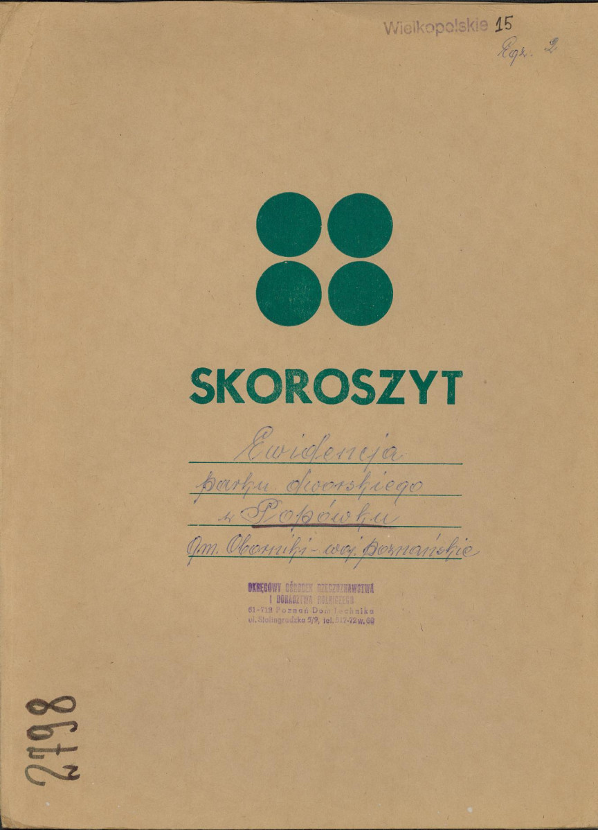 Ewidencja parkowa, skan nr 1