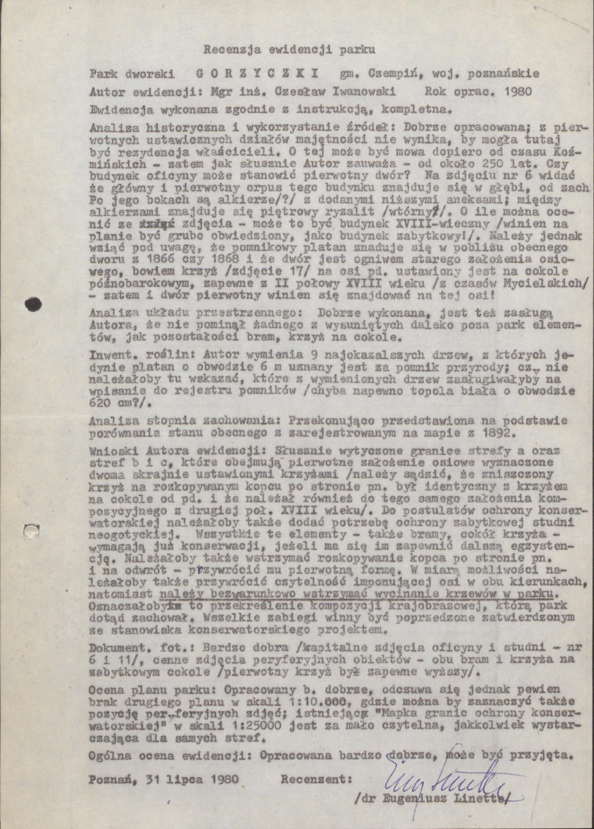 Ewidencja parkowa, skan nr 6
