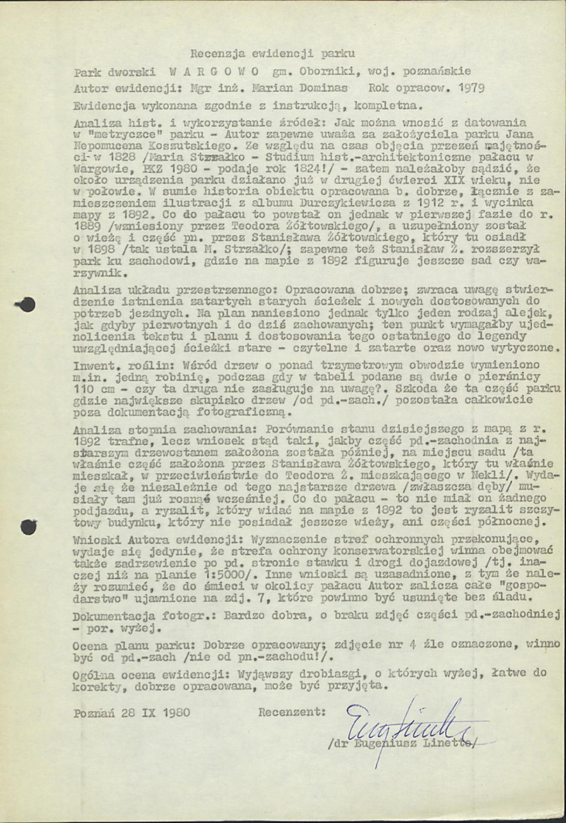 Ewidencja parkowa, skan nr 6