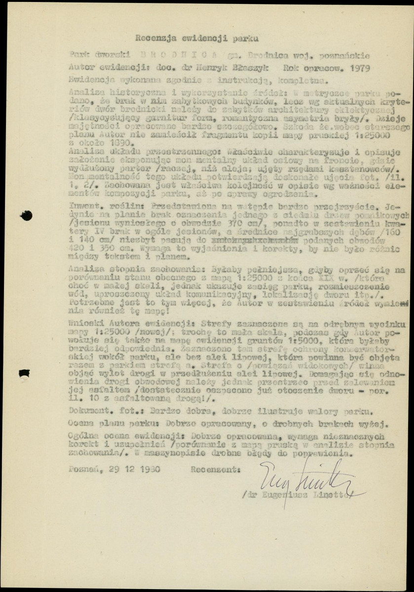 EP - Ewidencja parkowa, skan nr 4