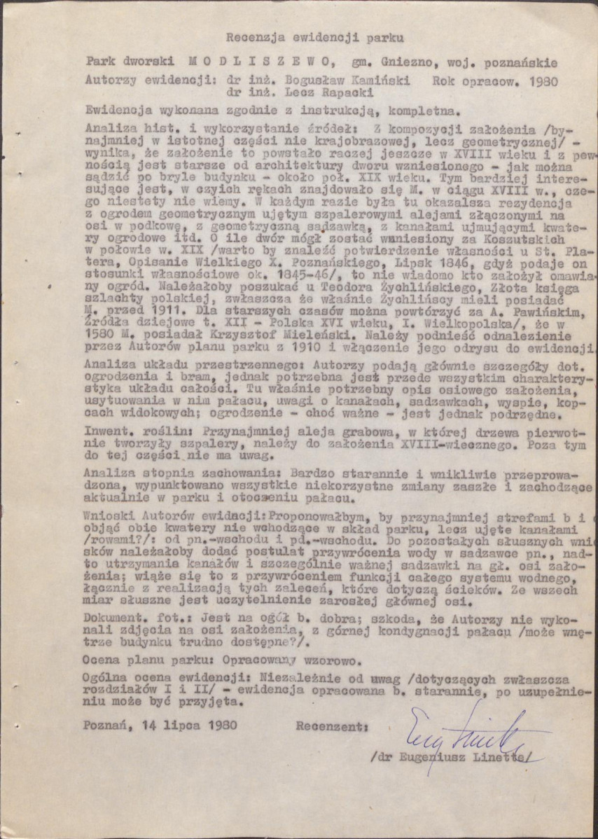 EP - Ewidencja parkowa, skan nr 6