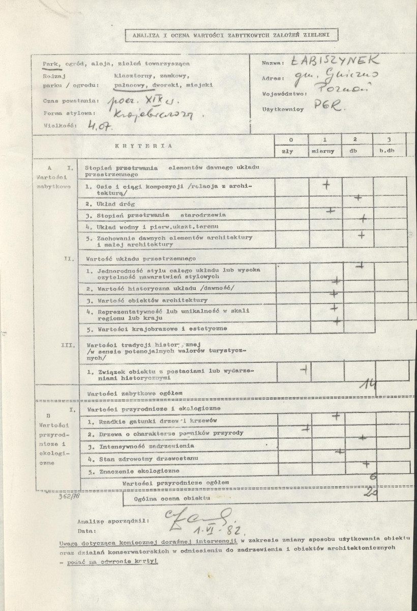EP - Ewidencja parkowa, skan nr 3