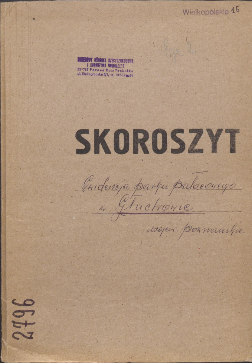 Ewidencja parkowa, skan nr 1