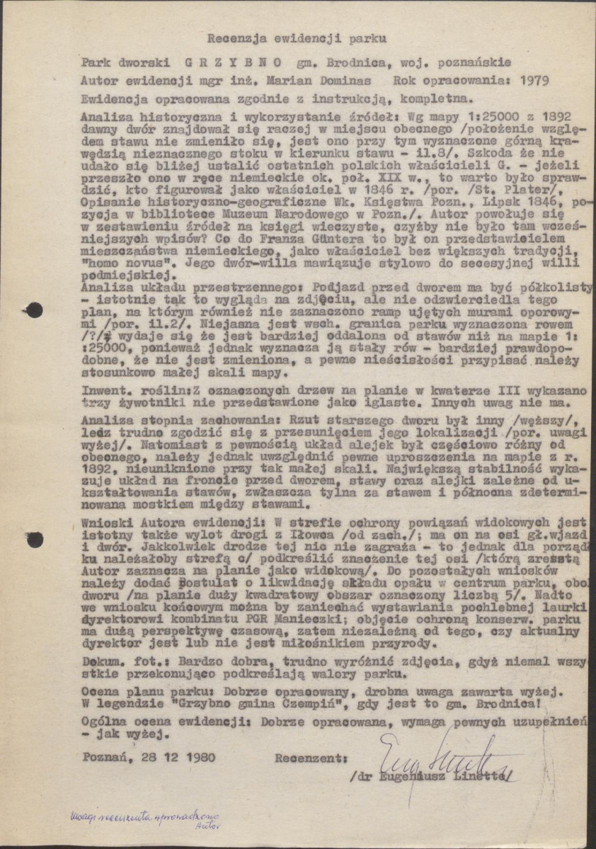 EP - Ewidencja parkowa, skan nr 6