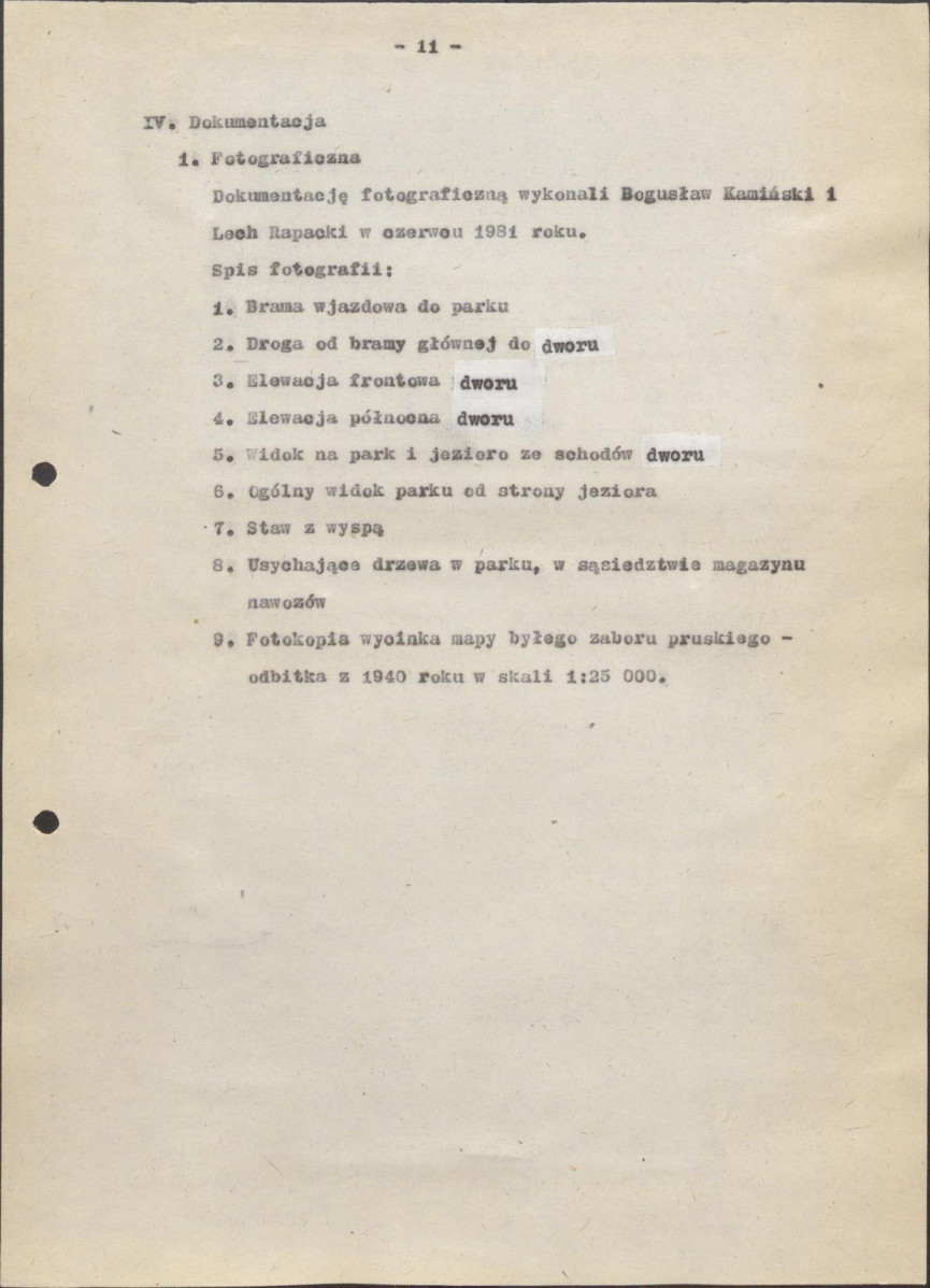 EP - Ewidencja parkowa, skan nr 16