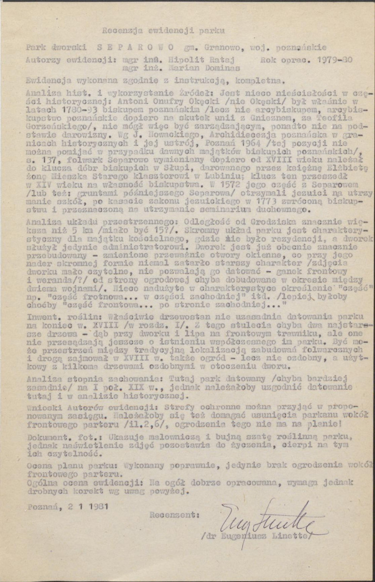 Ewidencja parkowa, skan nr 5