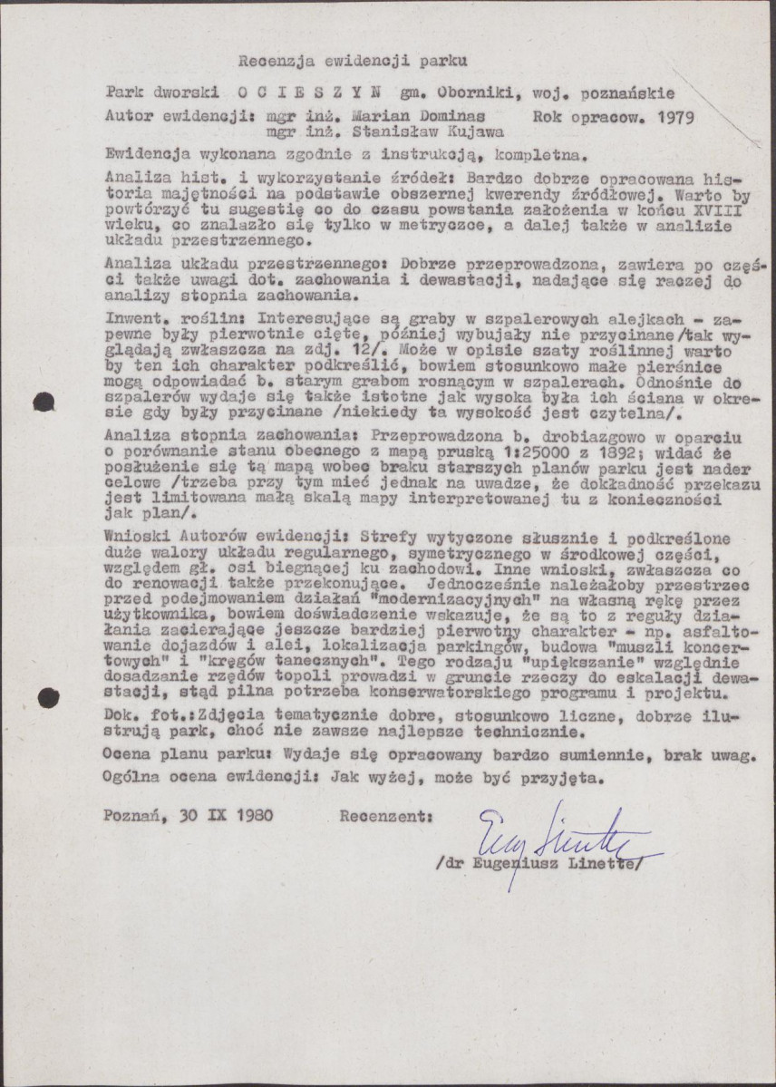 Ewidencja parkowa, skan nr 6