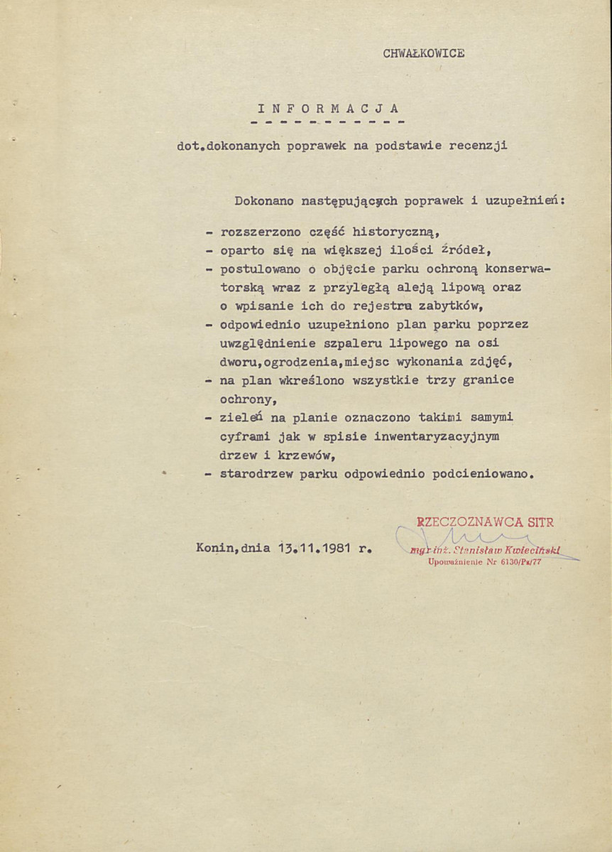 Ewidencja parkowa, skan nr 6