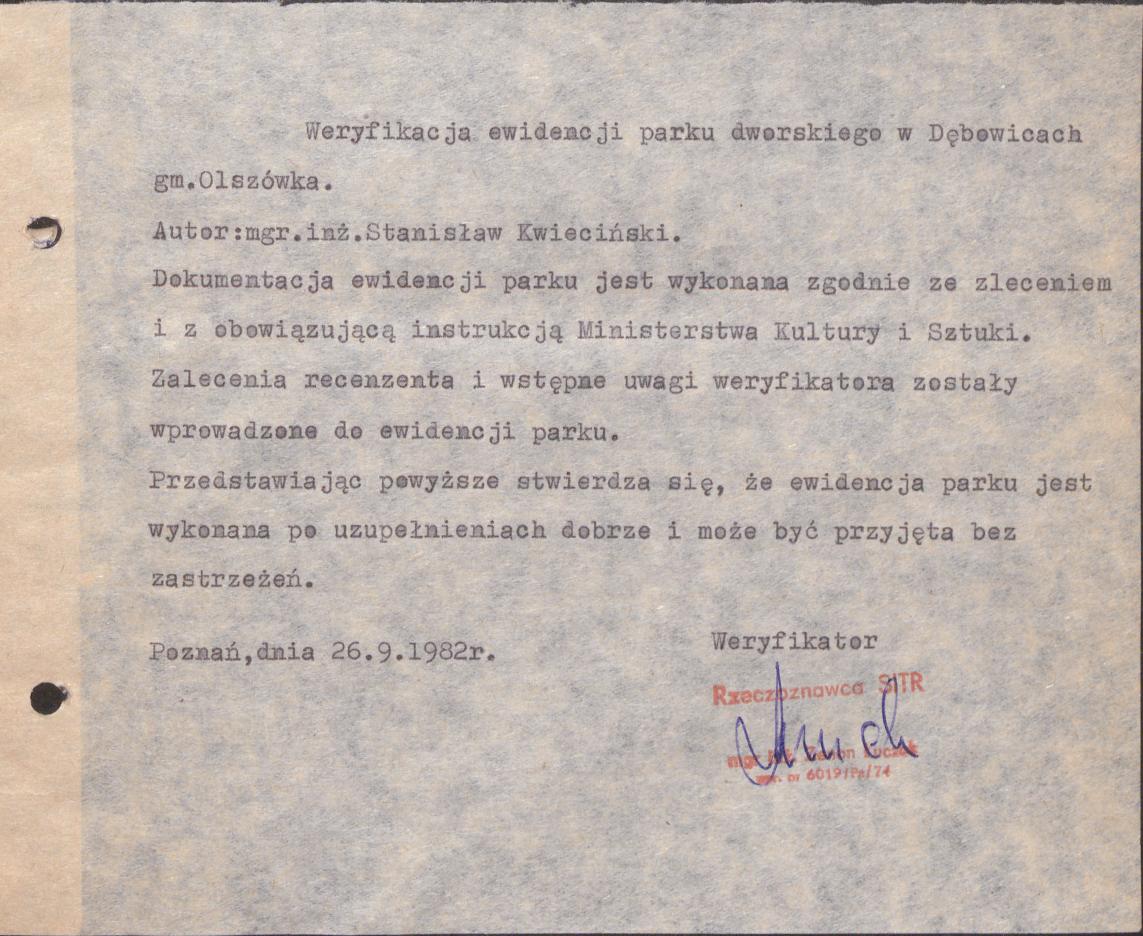 EP - Ewidencja parkowa, skan nr 6