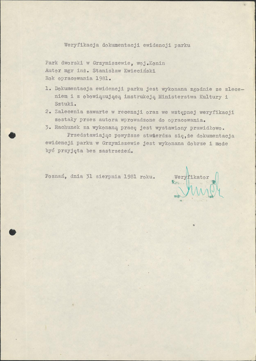 Ewidencja parkowa, skan nr 5