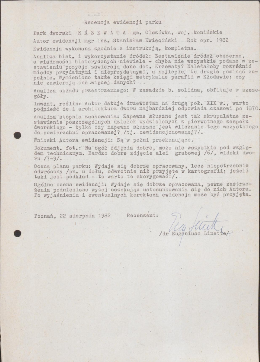 EP - Ewidencja parkowa, skan nr 7