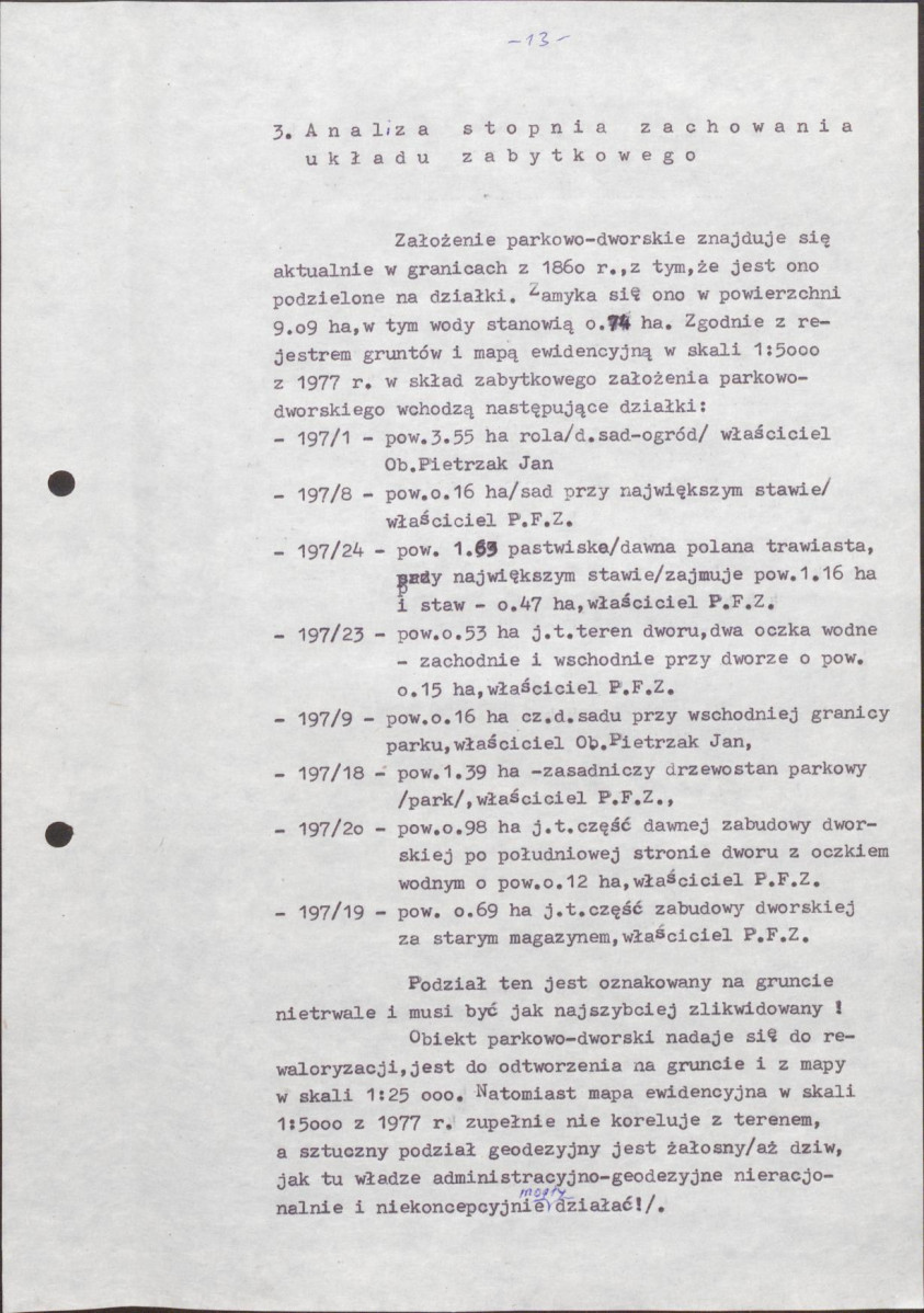 EP - Ewidencja parkowa, skan nr 22