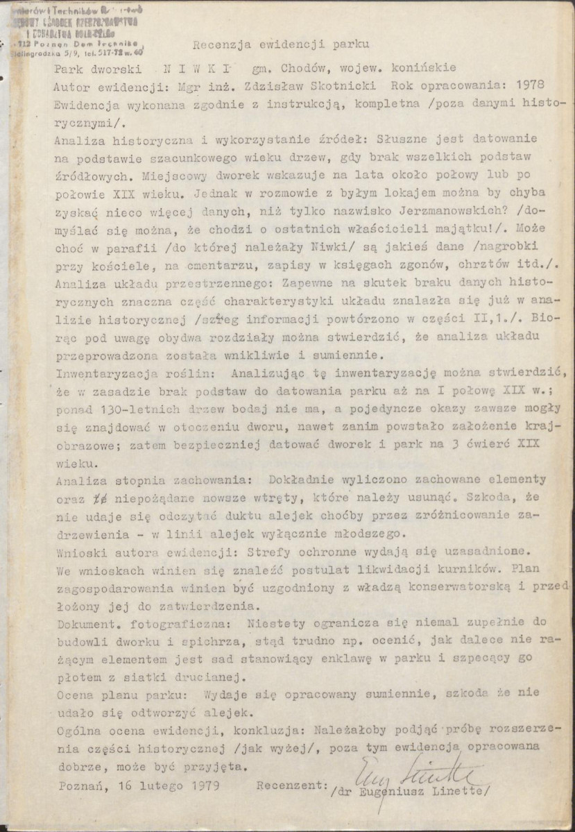 EP - Ewidencja parkowa, skan nr 7