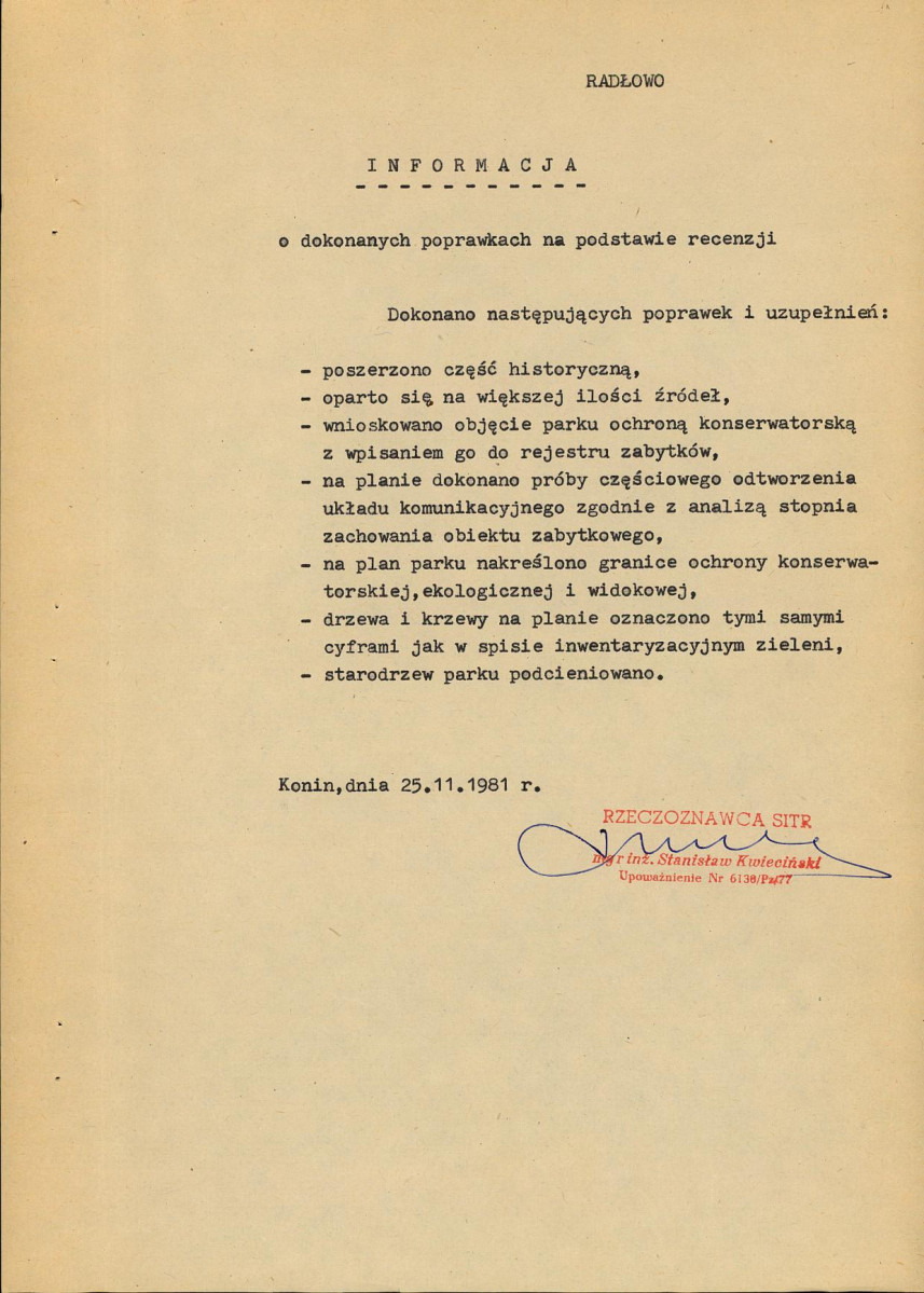 Ewidencja parkowa, skan nr 6