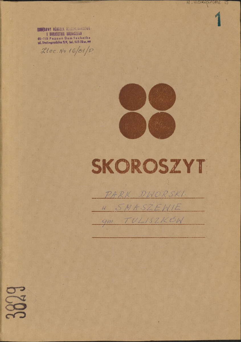 Ewidencja parkowa, skan nr 1