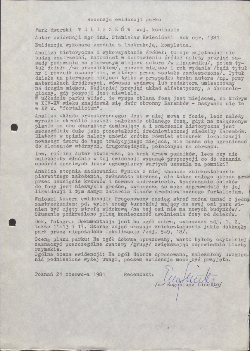 EP - Ewidencja parkowa, skan nr 7
