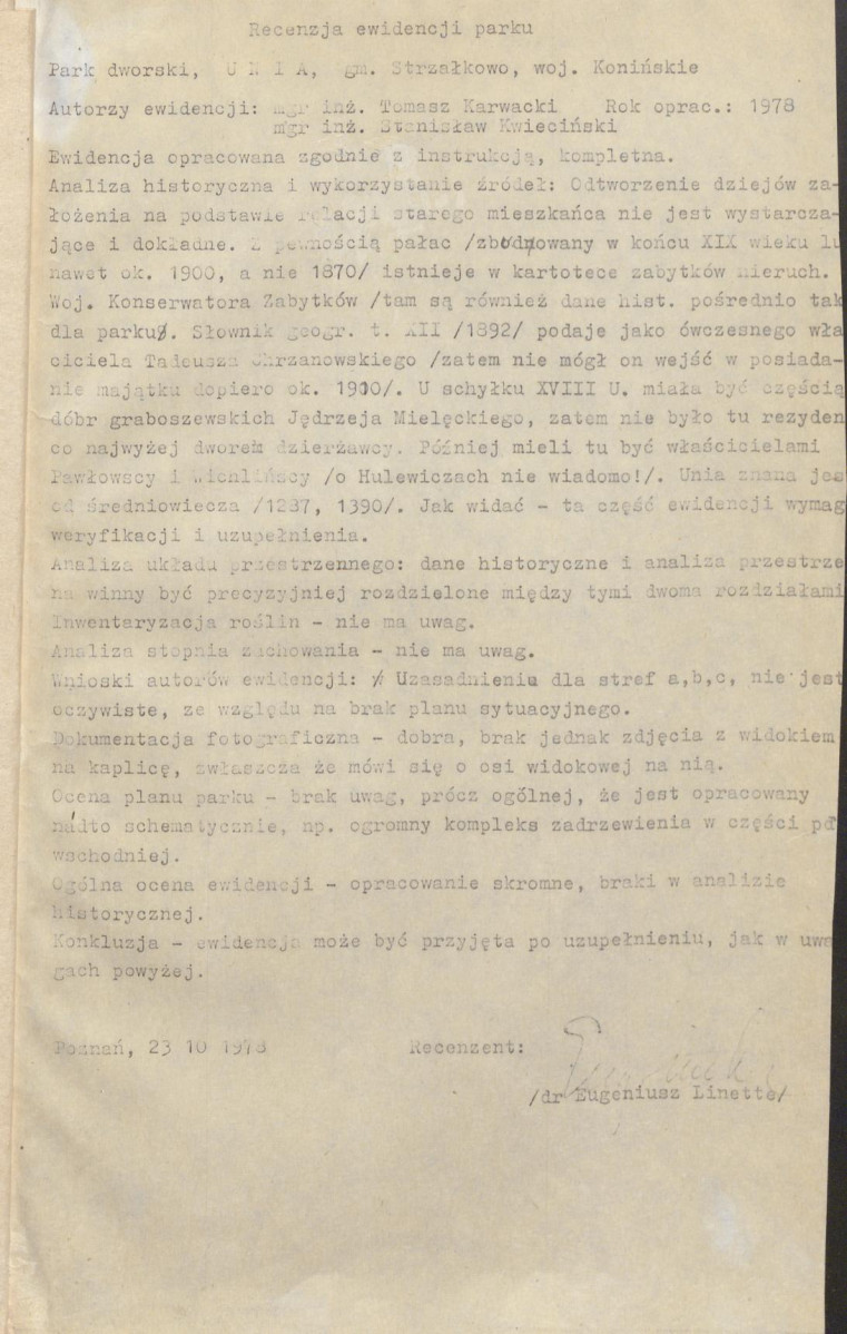 Ewidencja parkowa, skan nr 6