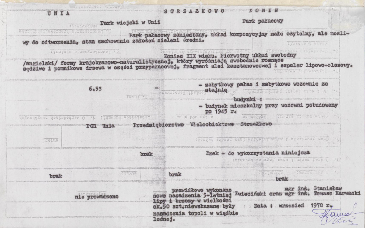 Ewidencja parkowa, skan nr 7