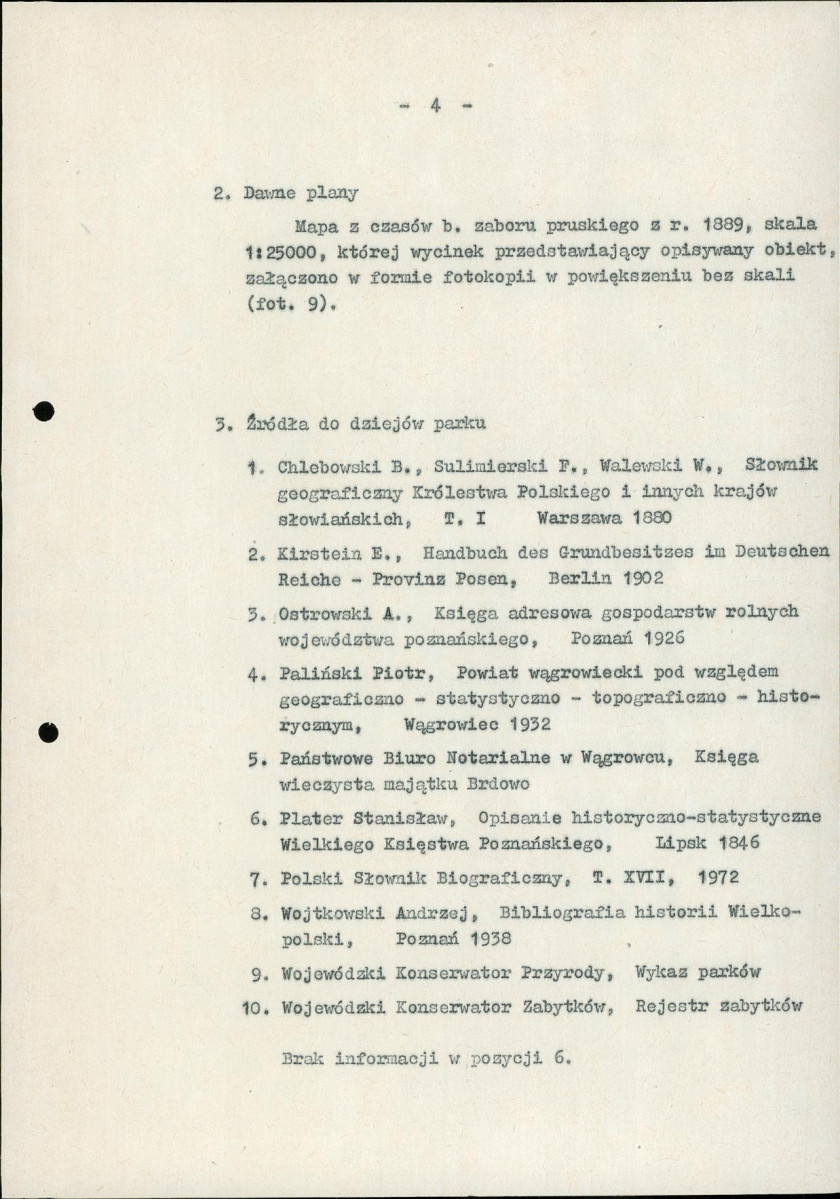 EP - Ewidencja parkowa, skan nr 10