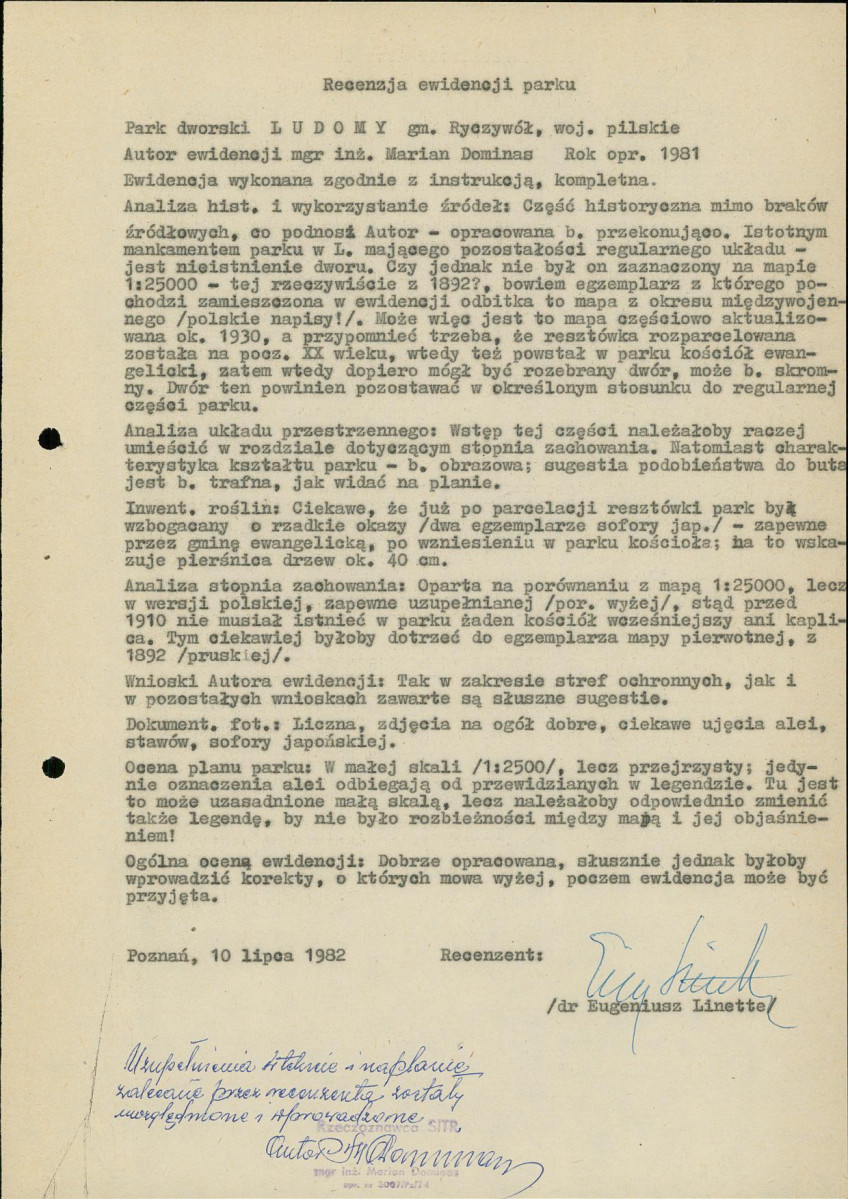Ewidencja parkowa, skan nr 6