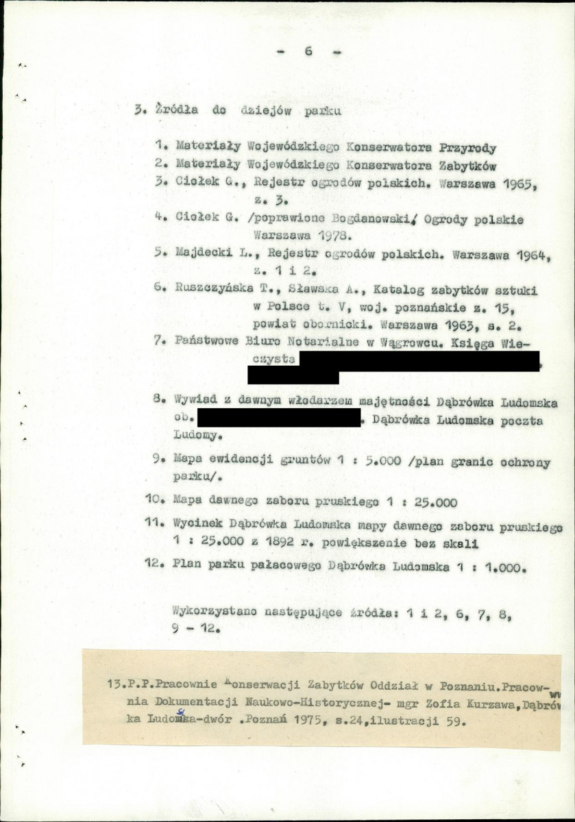 EP - Ewidencja parkowa, skan nr 13