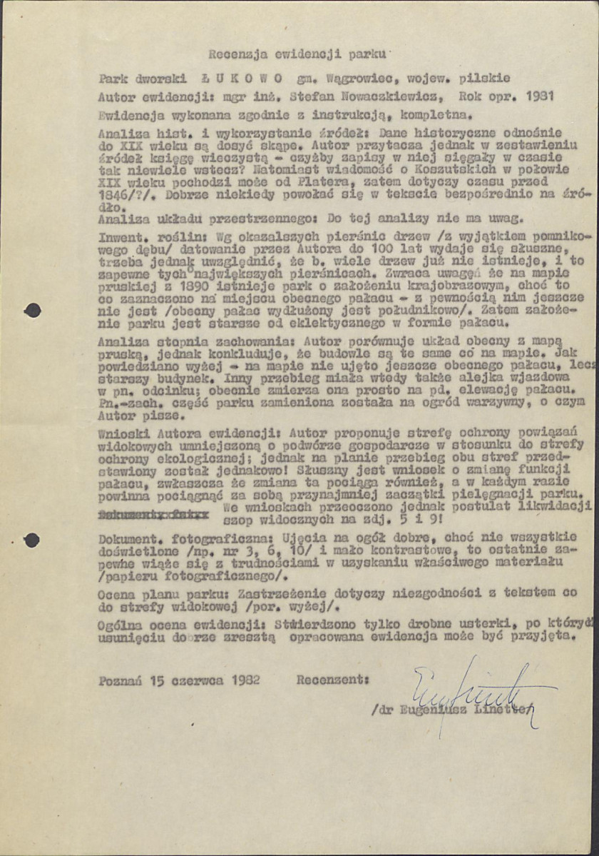 EP - Ewidencja parkowa, skan nr 6
