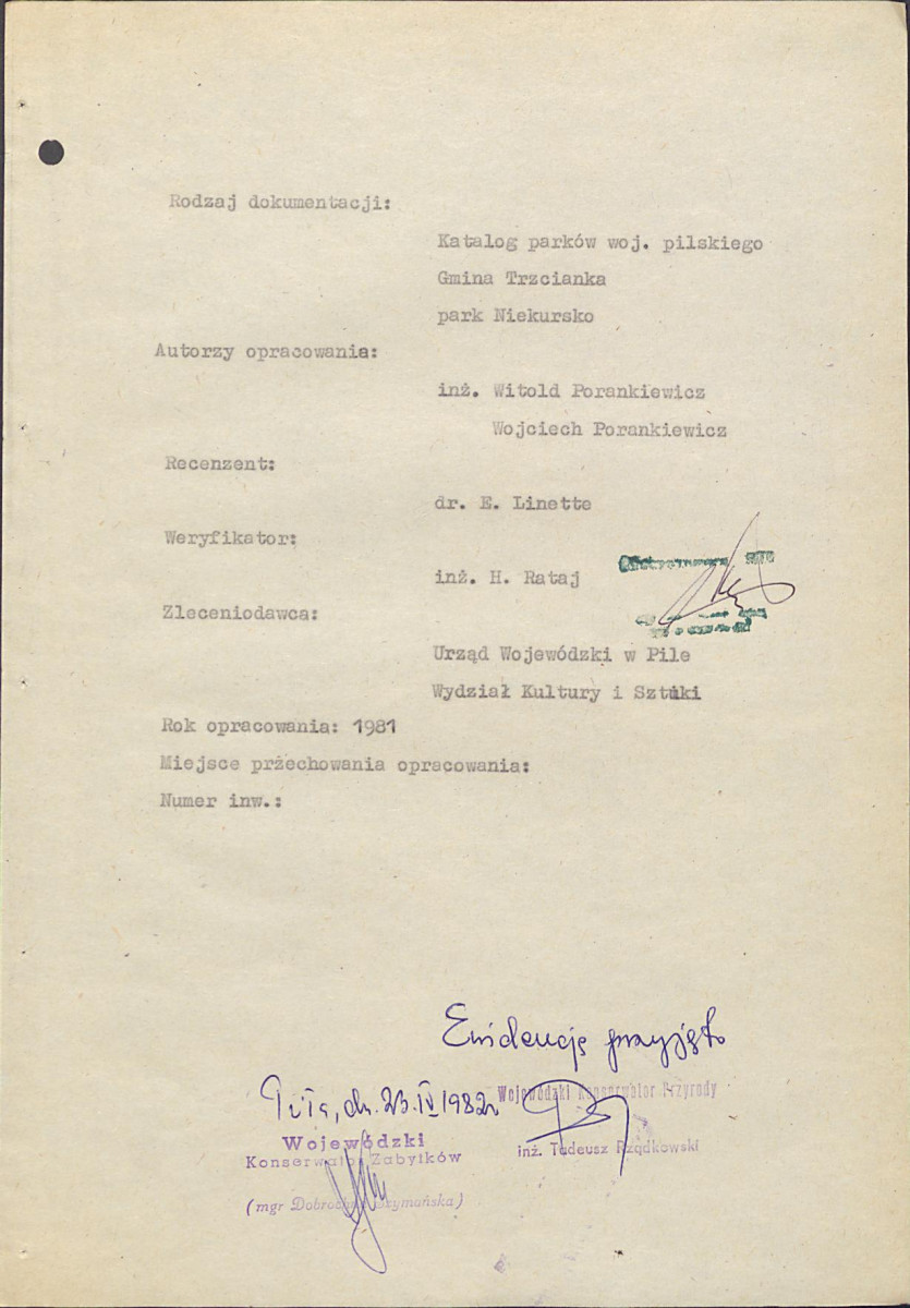 EP - Ewidencja parkowa, skan nr 5