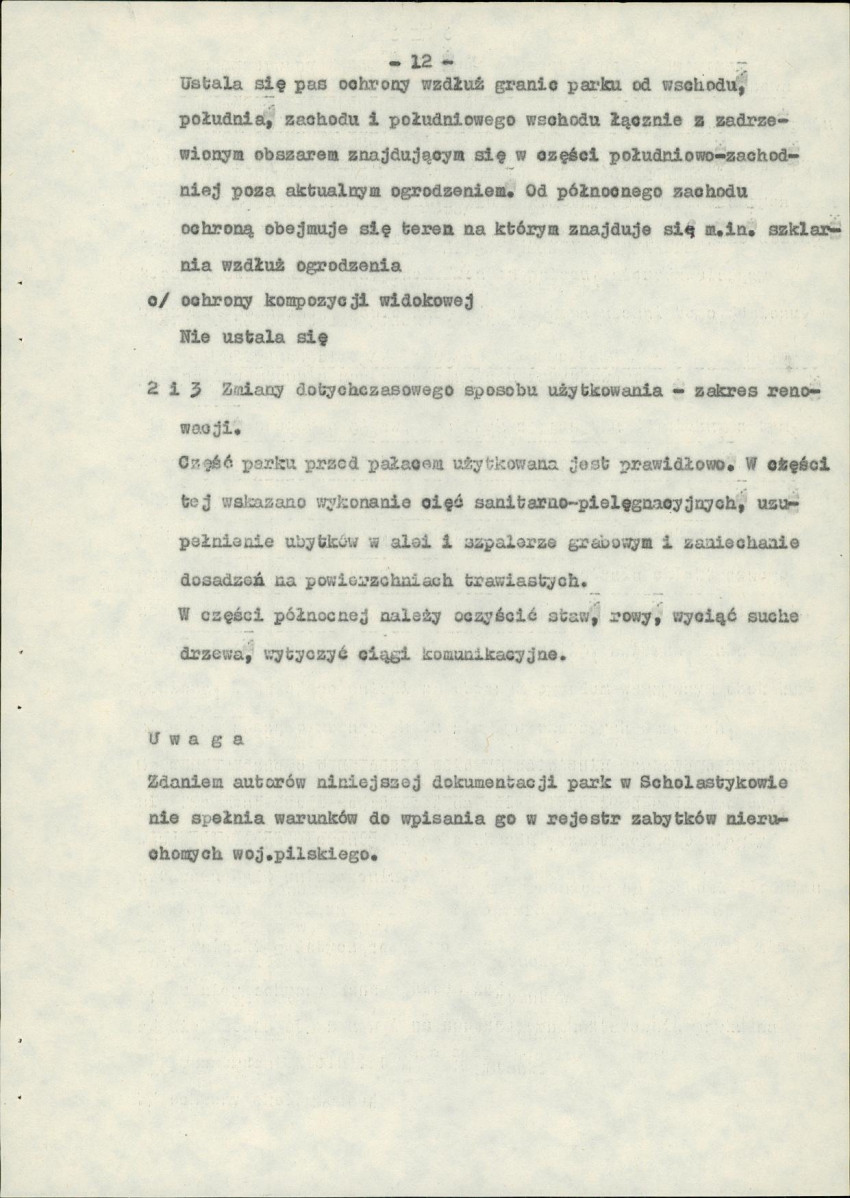 Ewidencja parkowa, skan nr 17