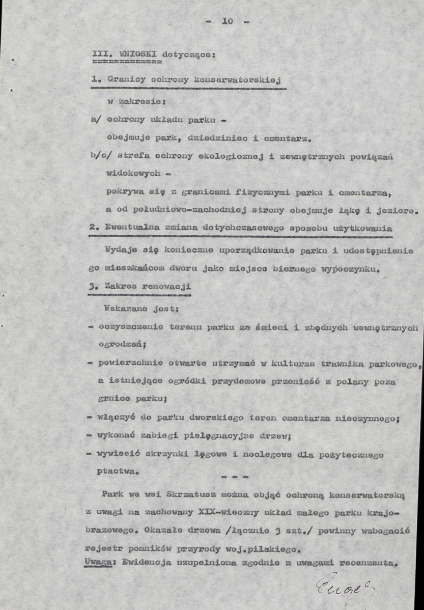 Ewidencja parkowa, skan nr 15