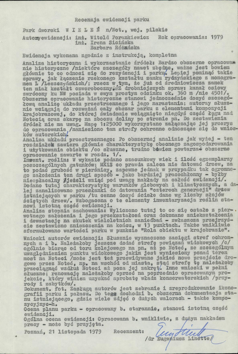 EP - Ewidencja parkowa, skan nr 6