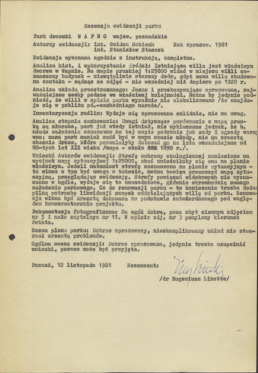 EP - Ewidencja parkowa, skan nr 6