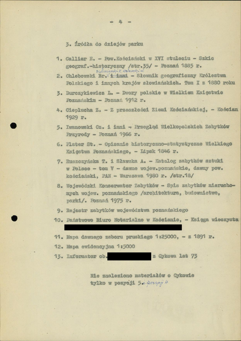 EP - Ewidencja parkowa, skan nr 12