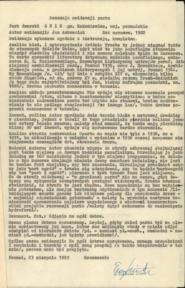 Ewidencja parkowa, skan nr 6