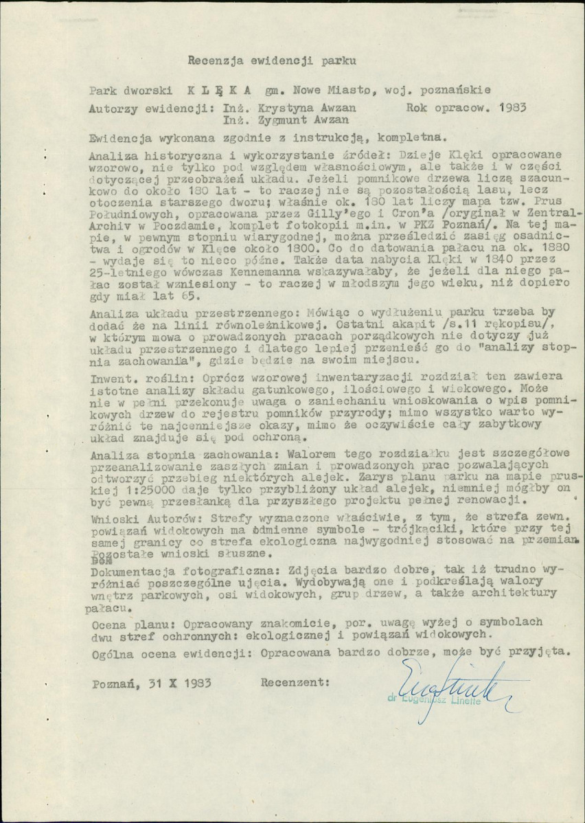 Ewidencja parkowa, skan nr 5