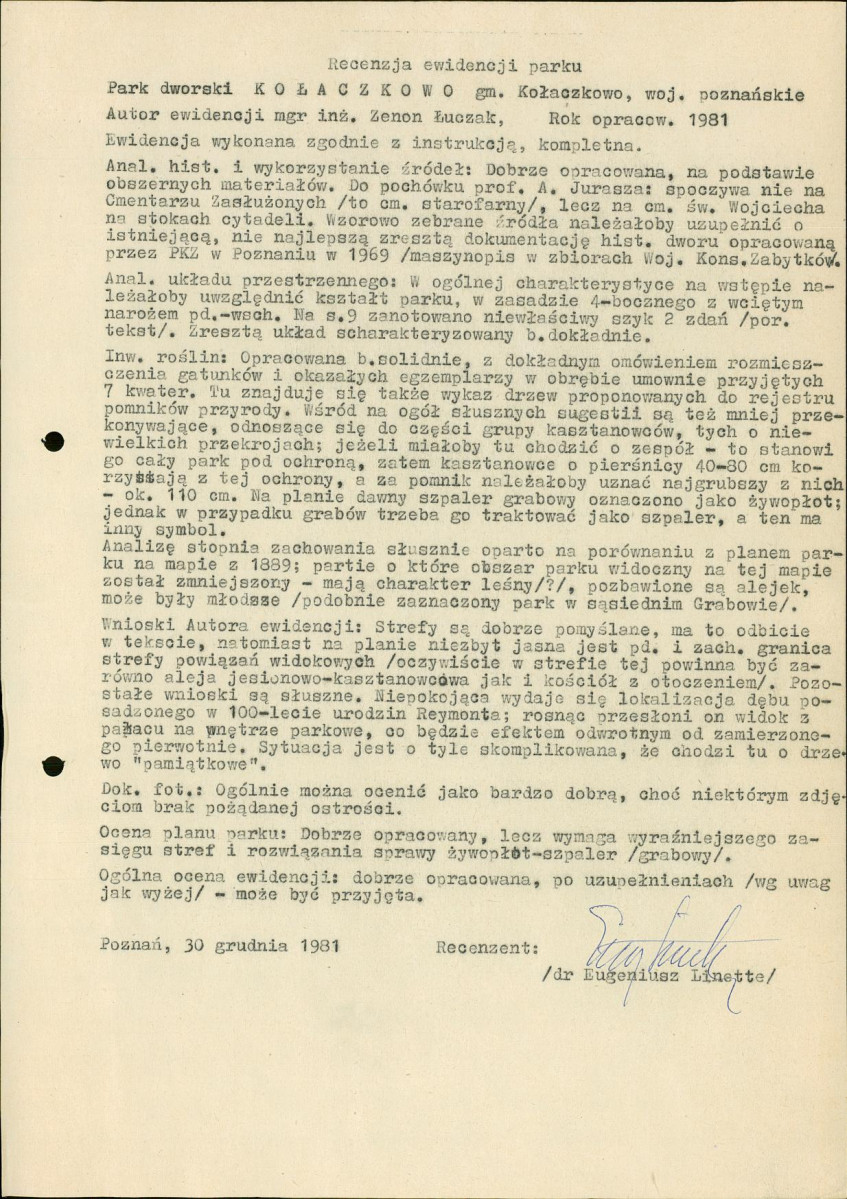 Ewidencja parkowa, skan nr 5