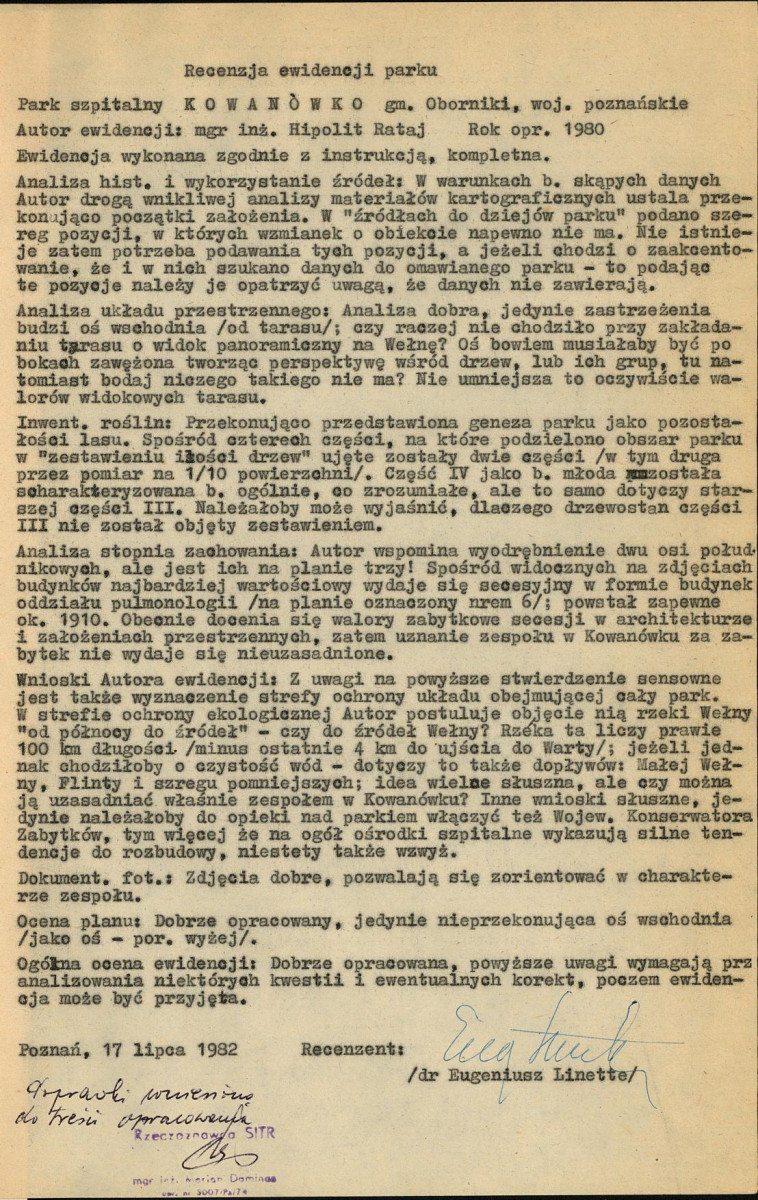 EP - Ewidencja parkowa, skan nr 6
