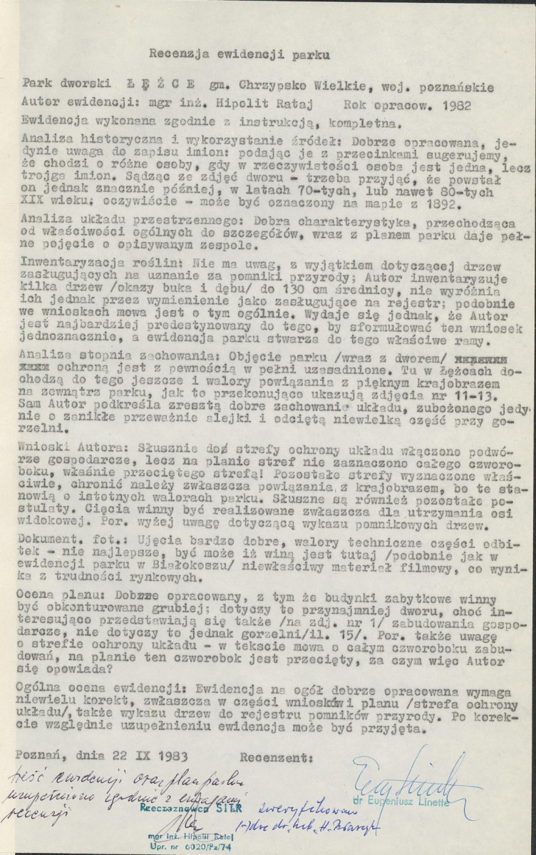 EP - Ewidencja parkowa, skan nr 6