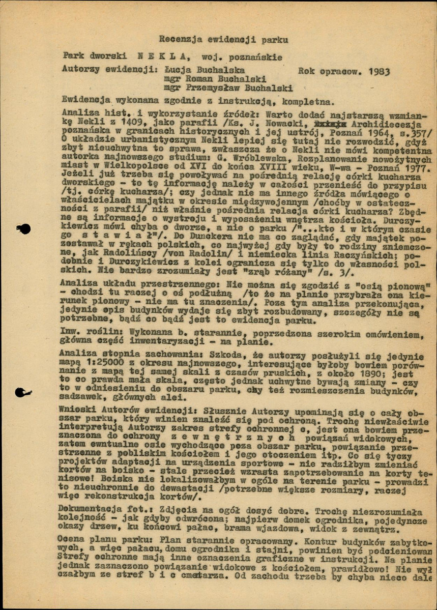 Ewidencja parkowa, skan nr 4