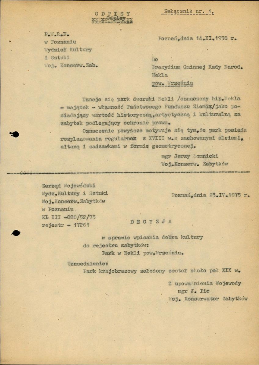 Ewidencja parkowa, skan nr 49