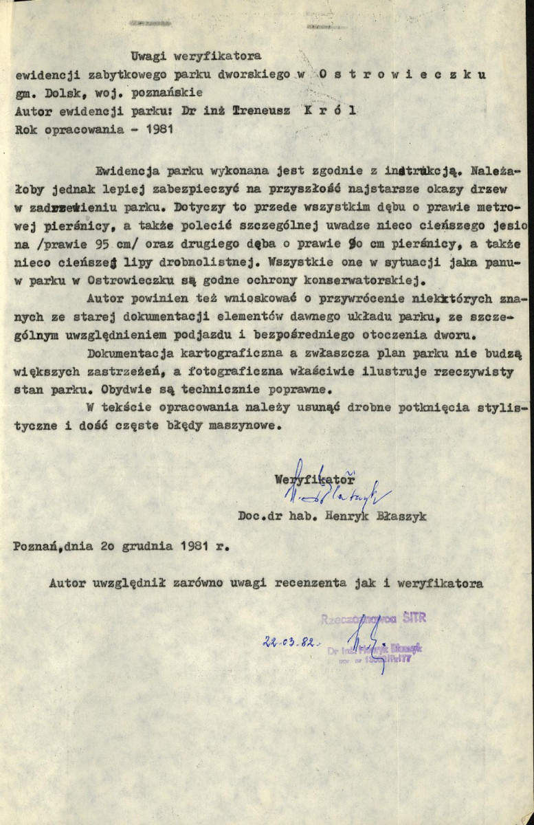 Ewidencja parkowa, skan nr 6