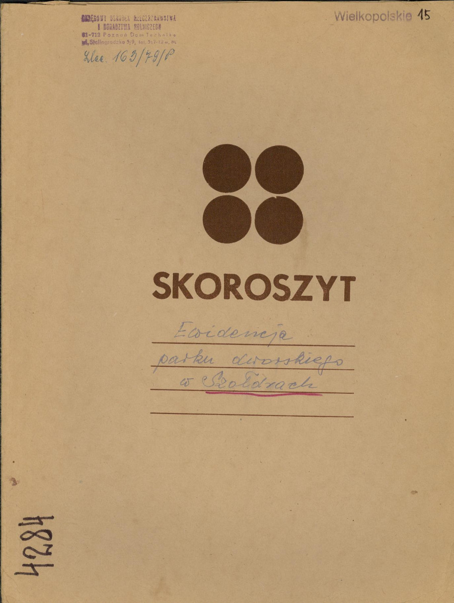 EP - Ewidencja parkowa, skan nr 1